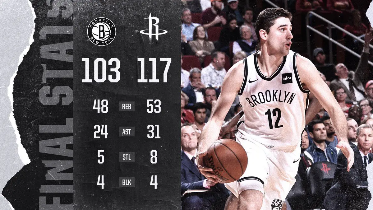 Nets at Rockets 11-27-17 By The Numbers