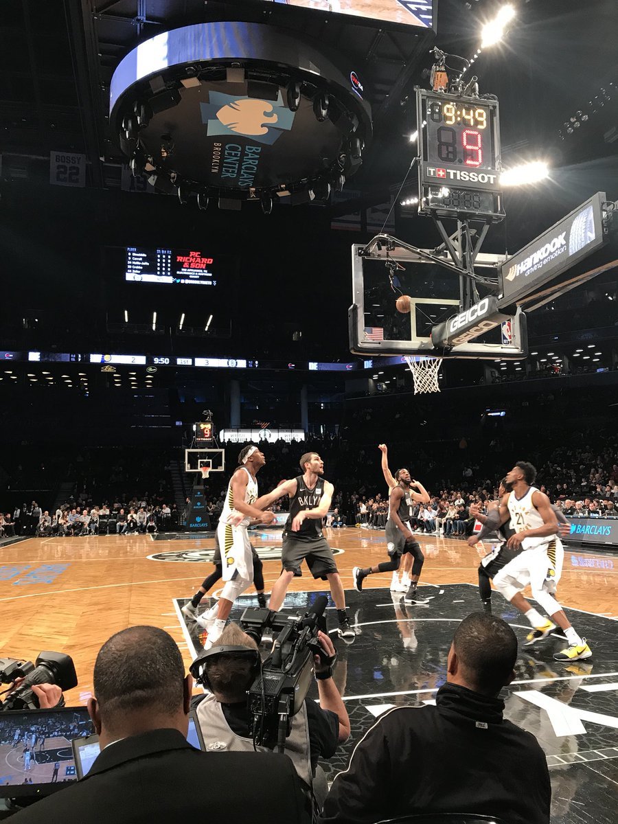 Nets vs Pacers 12-17-17 Pic