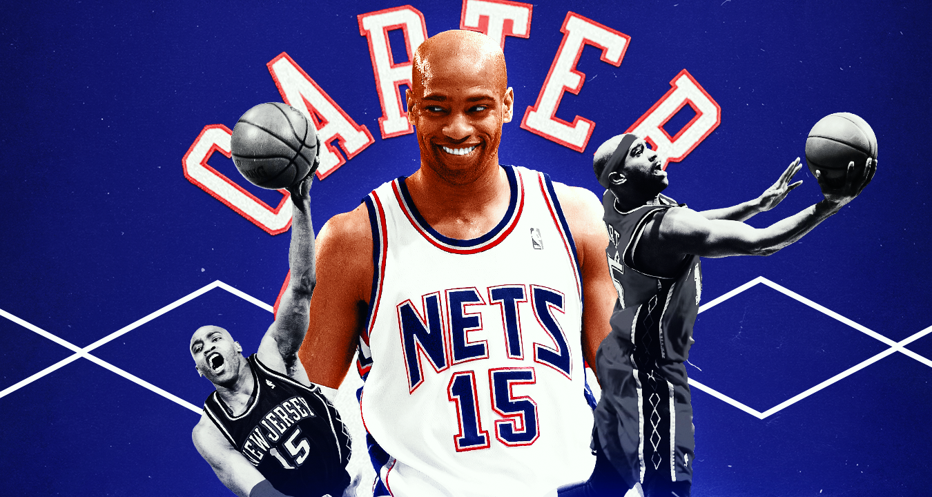 Vince Carter NJ Nets Basketball Jersey S