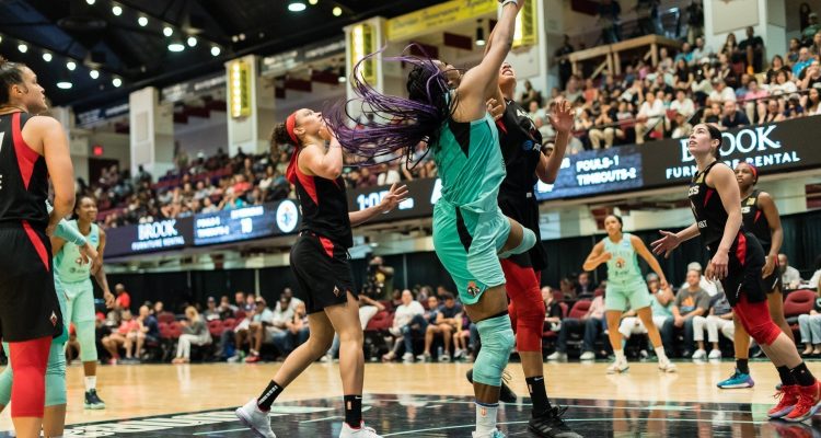 New York Liberty Vs Las Vegas Aces 7 7 2019 Recap Brooklyn Nets Ny Liberty Li Nets Communities Site Nets Republic