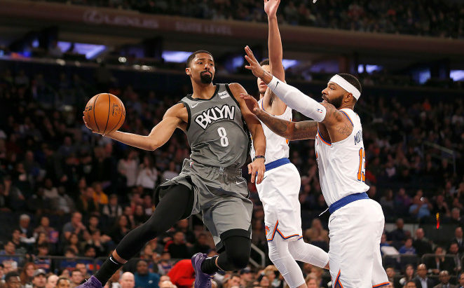 Spencer Dinwiddie taking down the knicks