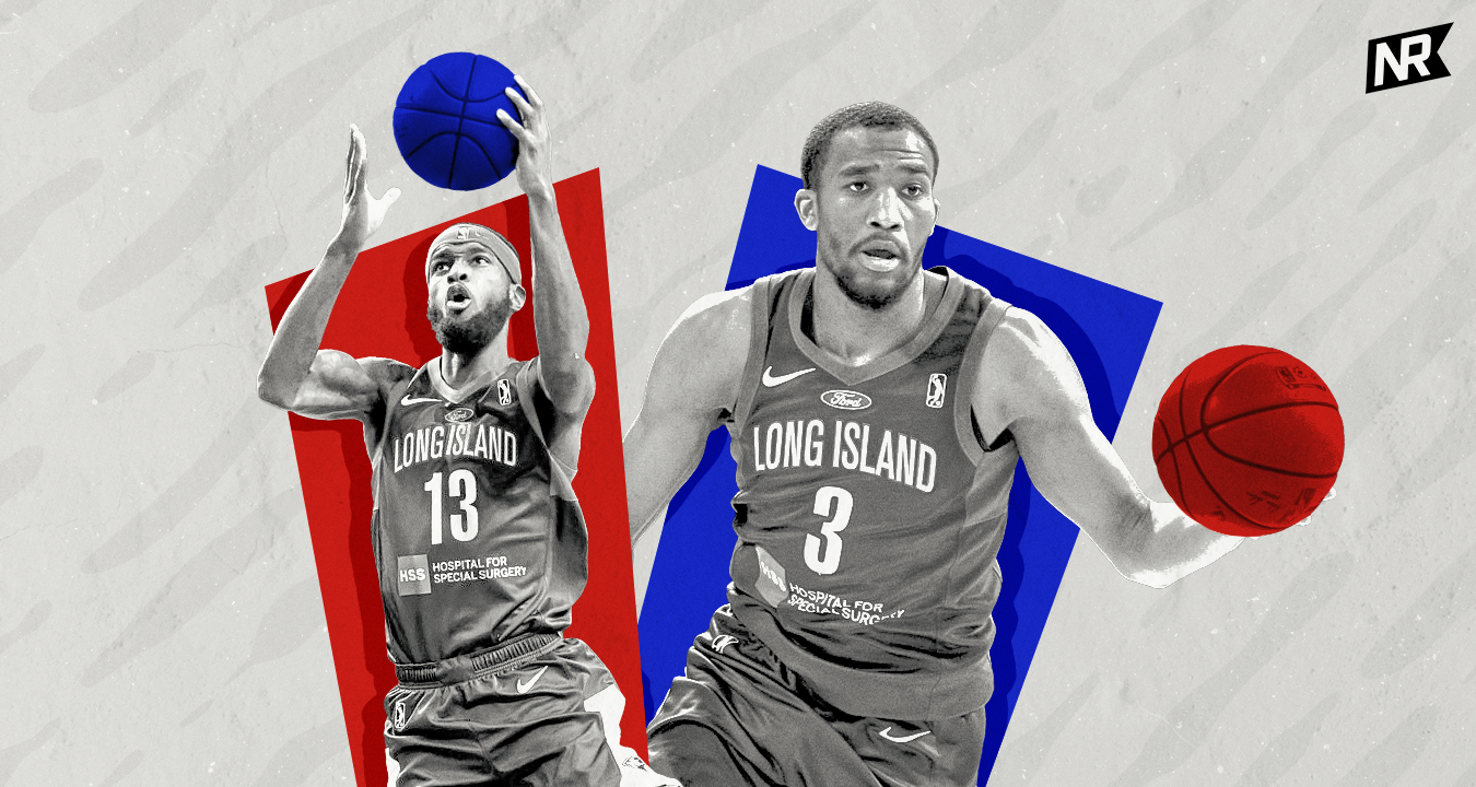 NBA G League - The Long Island Nets' graphics team