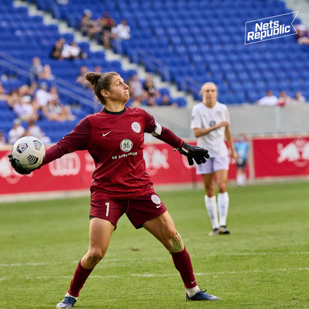 Michelle Betos for Racing Louisville against Gotham FC - August 2021