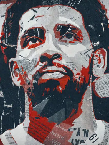 Kyrie Irving on custom Nets Republic graphic