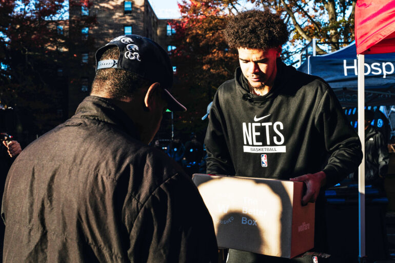 Cam Johnson of the Brooklyn Nets