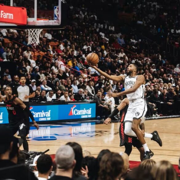 Mikal Bridges of the Brooklyn Nets