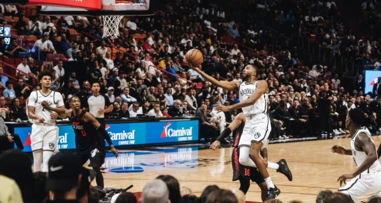 Mikal Bridges of the Brooklyn Nets