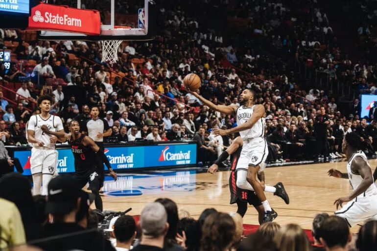 Mikal Bridges of the Brooklyn Nets